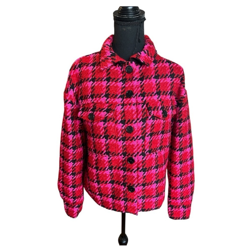 NWT Sanctuary "The Shacket" Tweed Jacket - Picture 3 of 8